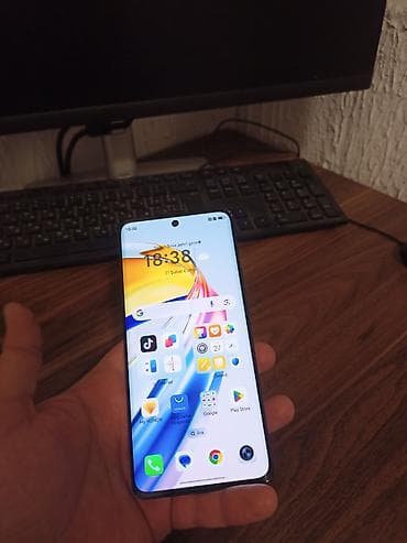 islenmis cin nomreler: Honor X9b, 256 GB, rəng - Qara, Düyməli, Sensor, Barmaq izi — 2