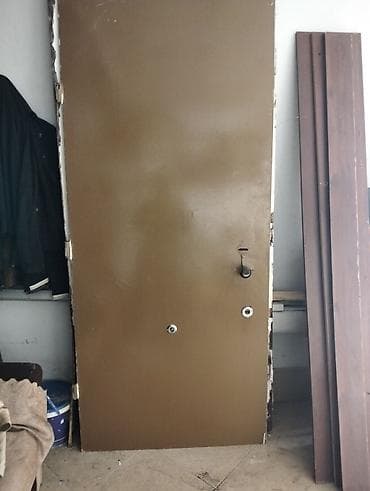 qapi seyf: Polad giriş qapısı və qutu (kassa) komplekti - Material: tam polad — 3