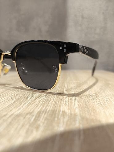 ocki: Ray-Ban gün eynəyi – Clubmaster üslubu Ray-Ban RB3131 - Rəng və — 2