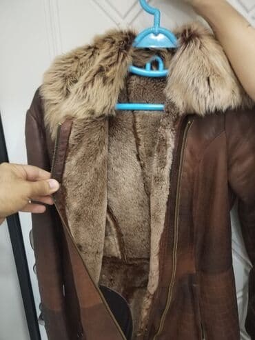 Digər qadın geyimləri: Palto, M, rəng - Qəhvəyi — 2