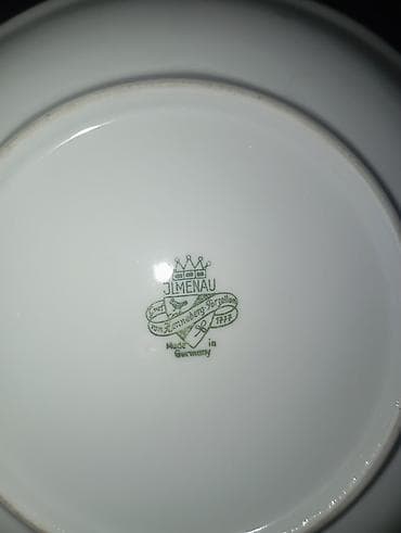 200 ml stekan: İlmenau (Graf von Henneberg Porzellan) istehsalı Alman porselen — 2