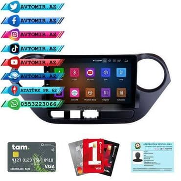 manitorlar masin ucun: Hyundaii10 2011 android monitor dvd-monitor ve android monitor hər — 1