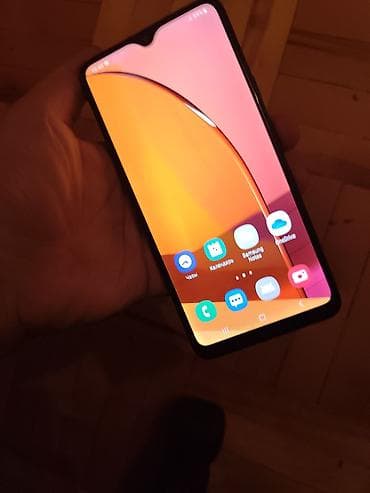 telefon 2ci əl: Samsung Galaxy A20s, 32 GB, rəng - Göy, Barmaq izi — 2