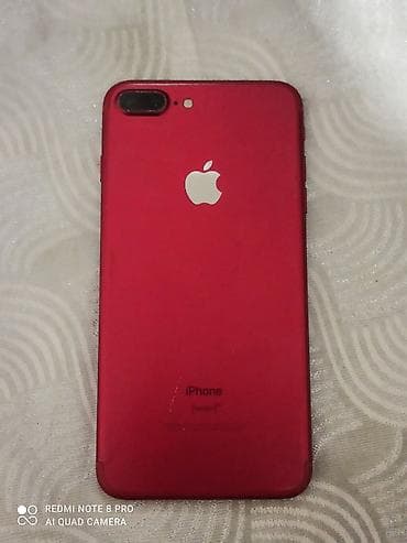 dubay iphone satisi: IPhone 7 Plus, 128 GB, Qırmızı, Barmaq izi — 2
