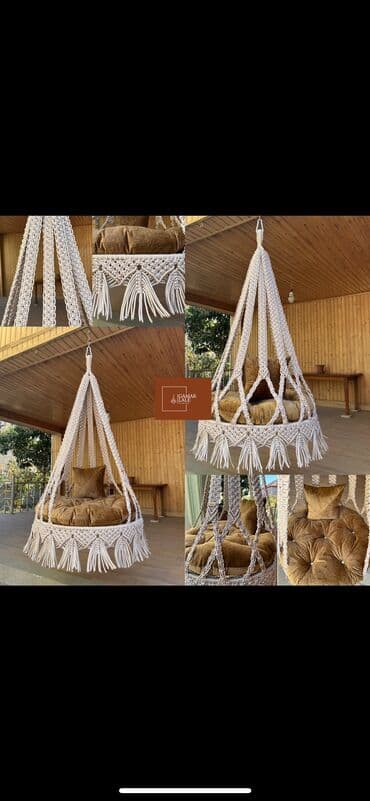 Bağ, çöl oturacaqları: Yeni, Oturacaq-yelləncək, Zontiksiz, Həsir toxunuşlu — 4