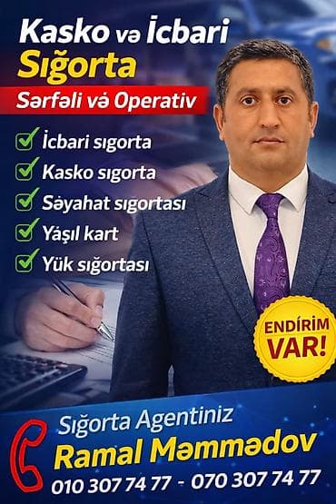 Kasko və İcbari sığorta - Operativ və sərfəli qiymətləri bizdən əldə