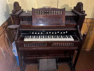 org pa 80: Harmonium tipli pedaallı pompalı orqan (reed organ) - Marka/model — 1