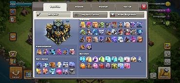 Oyun dəstləri: Clash of Clans hesabı – yüksək səviyyəli inkişaf etmiş kənd və — 3