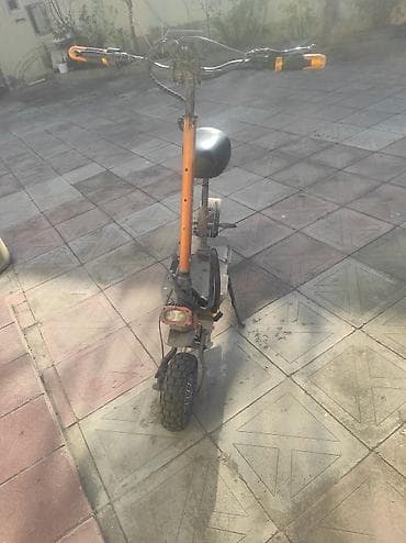 velosiped oturacağı: Elektrik skuter – iri təkərli, oturacaqlı model suret 80.endirim var — 1