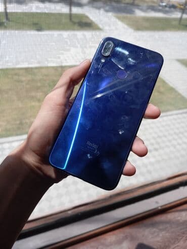 redmi note 11 qiymet: Redmi Note 7, 64 ГБ, цвет - Синий, Отпечаток пальца — 2