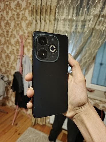 iphone 13 pro max irsad: Infinix Smart 8, 128 GB, rəng - Qara, Sensor — 4