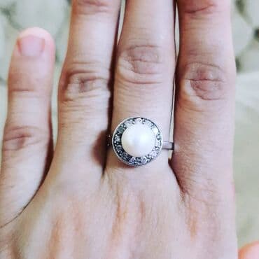 qedimi mirvari: Üzük, Gümüş, 925 Əyar — 1