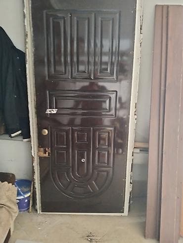 qapi seyf: Polad giriş qapısı və qutu (kassa) komplekti - Material: tam polad — 2