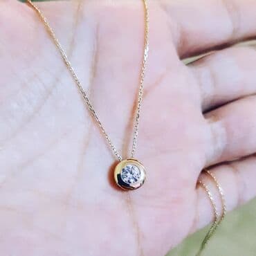 585 əyar qızılın qiyməti: Boyunbağı, Sarı qızıl, 585 Əyar, 185 g — 2