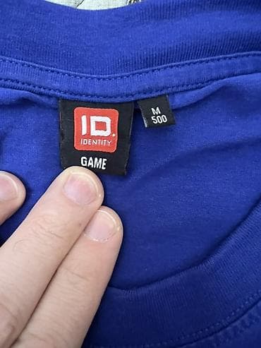 İdman formaları: Futbolka, M, rəng - Mavi — 1