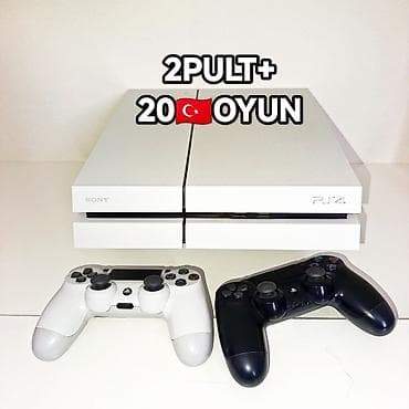 video maqnitofon: Şəkildəki PS4 500gb plombu üzərində, 2 pult +türk hesabı rəsmi 20 — 1