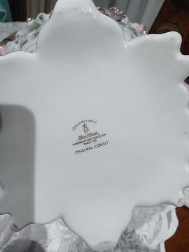 dibçək qablarının satışı: Vaza lepkalı orijinal kobalt — 3