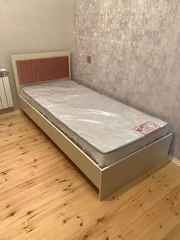 dosekler: Tək nəfərlik çarpayı – müasir dizayn - Ölçü: təxmini 90x2 sm (tək — 3