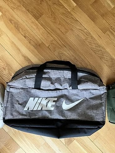 snikers botinkalar: İdman/seyahət üçün çiyin çantaları – Champion və Nike 2 si biryerde 50 — 2