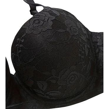 Бюстгальтер "TEMU", чёрный, новый, в своей упаковке, размер 105C, под — 3