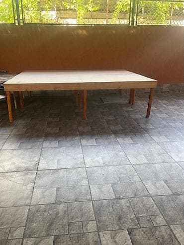 isdolar: Balkon masası, İşlənmiş, Dördbucaq masa — 2