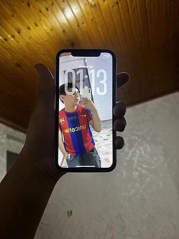 iphone x satilir: IPhone 11, 64 GB, Ağ, Simsiz şarj — 1