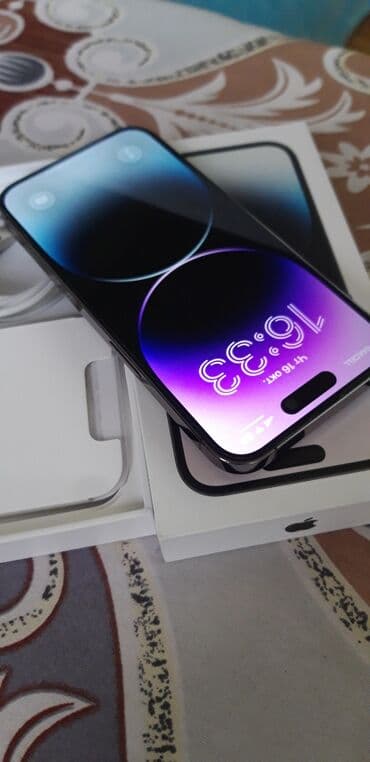 айфон 16 про: IPhone 14 Pro Max, 256 ГБ, Deep Purple, Face ID — 5