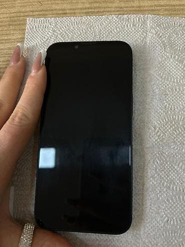 100 manatliq telefon: IPhone 14, Black Titanium, Sənədlərlə — 3