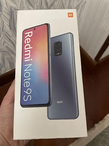 telefon satsi: Redmi Note 9S, 128 GB, rəng - Mavi, Barmaq izi, Face ID — 5