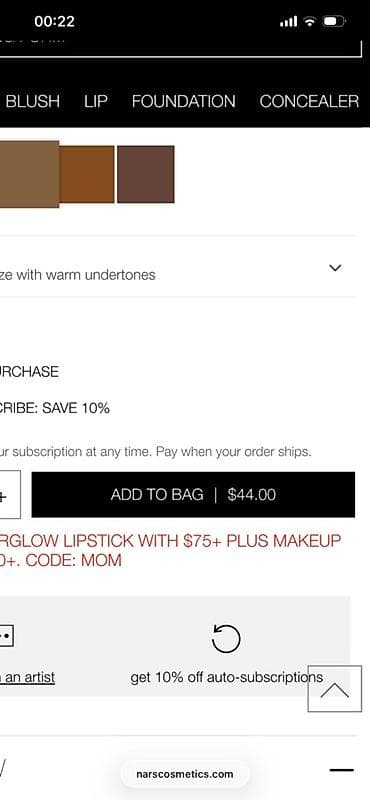 Бронзер, Nars, Новый, Платная доставка — 4