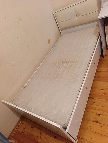 Çarpayılar: Təknəfərlik çarpayı, Matras ilə, Siyirməsiz — 1