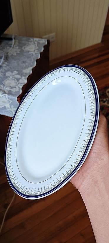 versace servis: Nahar dəsti, rəng - Ağ, Keramika — 7