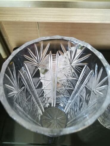 доставка газа: Набор ваз, Хрусталь — 7