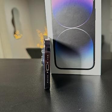 xs iphone: IPhone 14 Pro, 256 GB, Deep Purple, Zəmanət, Kredit, Simsiz şarj — 5