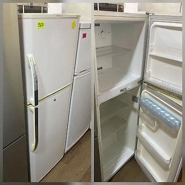 Iki kameralı soyuducu - Üst hissədə dondurucu bölmə, əl ilə mexaniki