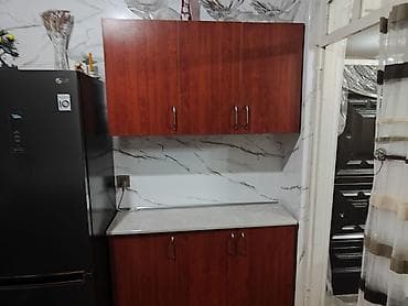 dəmir moyka: Mətbəx mebeli dəsti – L formalı, quraşdırmaya hazır - Üst və alt — 5