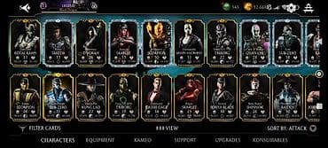 gitara qara: Mortal Kombat Mobile oyun hesabı – yüksək səviyyəli kolleksiya - — 7