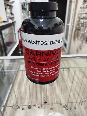 idman forma: Məhsul: CARNIVOR Beef Aminos – 100% saf mal ətindən amin turşuları — 1