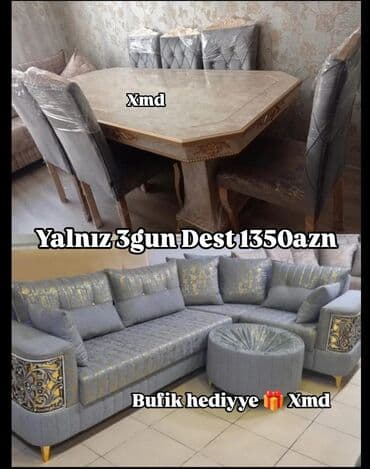 masa qiymətləri: Yeni, Divan, Masa və oturacaqlar, Kredit yoxdur — 1