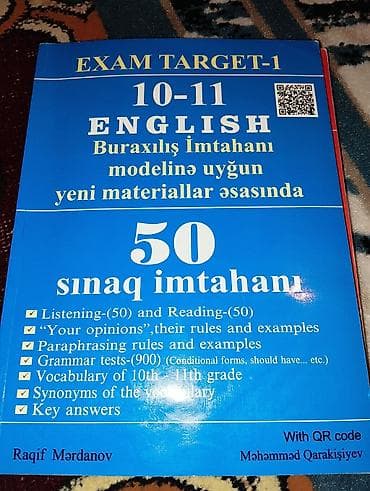 Məhsul: İngilis dili buraxılış imtahanına hazırlıq üçün kitablar dəsti — 2