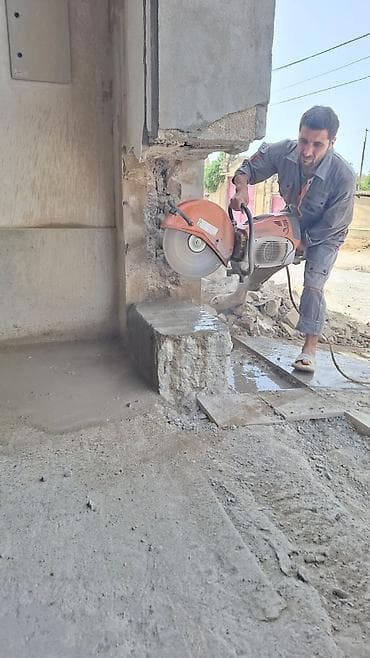 demir qapi gence: Beton kəsimi və deşmə xidməti - Dəqiq ölçülü qapı-pəncərə açıqlarının — 9