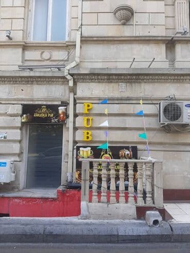 arenda pub restoran: 28may metrosuna yaxın,yarızirzəmi sahəsi 100 kv/m Pab kafe icarəyə — 4