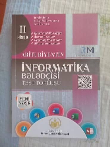 array informatika: Məhsul: “Abituriyentin İnformatika Bələdçisi – Test Toplusu” (II — 1