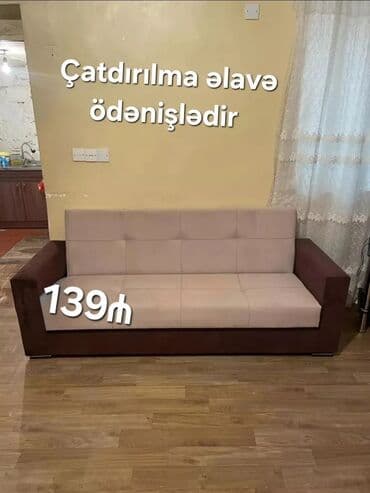 2ci əl divan kreslo: Divan, Yeni, Açılan, Bazalı, Parça, Ödənişli çatdırılma — 28