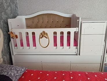 beyoglu mebel: Uşaq beşiyi – hec bir problemi yoxdu,uşaq az istifade edib,sadece — 1