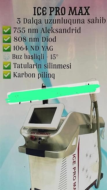 par aparatı: ICE PRO MAX – çoxfunksiyalı estetik lazer aparatı Xüsusiyyətlər: - 3 — 4