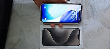 iphone 8 plus qiyməti: IPhone 15 Pro, 128 GB, Natural Titanium, Face ID — 6