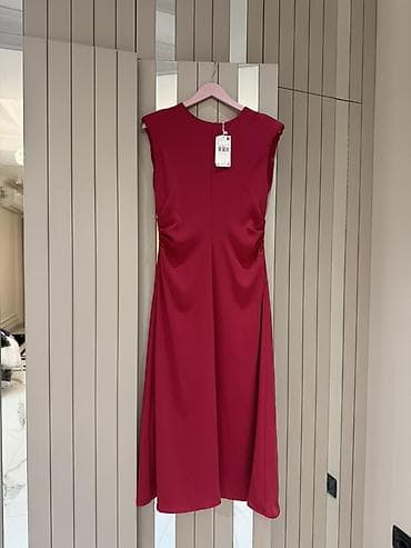 dress: Ziyafət donu, Midi, Mango, S — 1