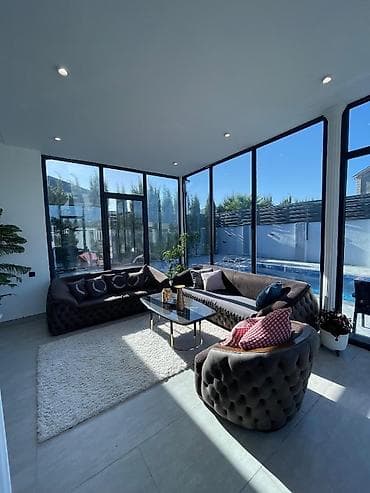 Комнаты: Бузовна, 200 м², 4 комнаты, С бассейном, Комби, Газ, Электричество — 7