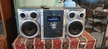 LG mini hi-fi audio sistemi – iki akustik kolon və mərkəzi blokdan lalafo.az -da LG mini hi-fi audio sistemi – iki akustik kolon və mərkəzi blokdan